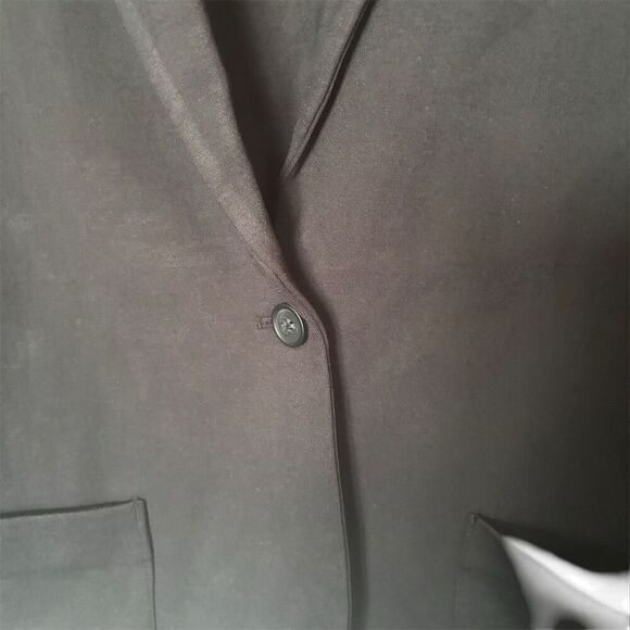 Amazon Essentials Women's Black One-Button Blazer Size S Workwear - Picture 2 of 10